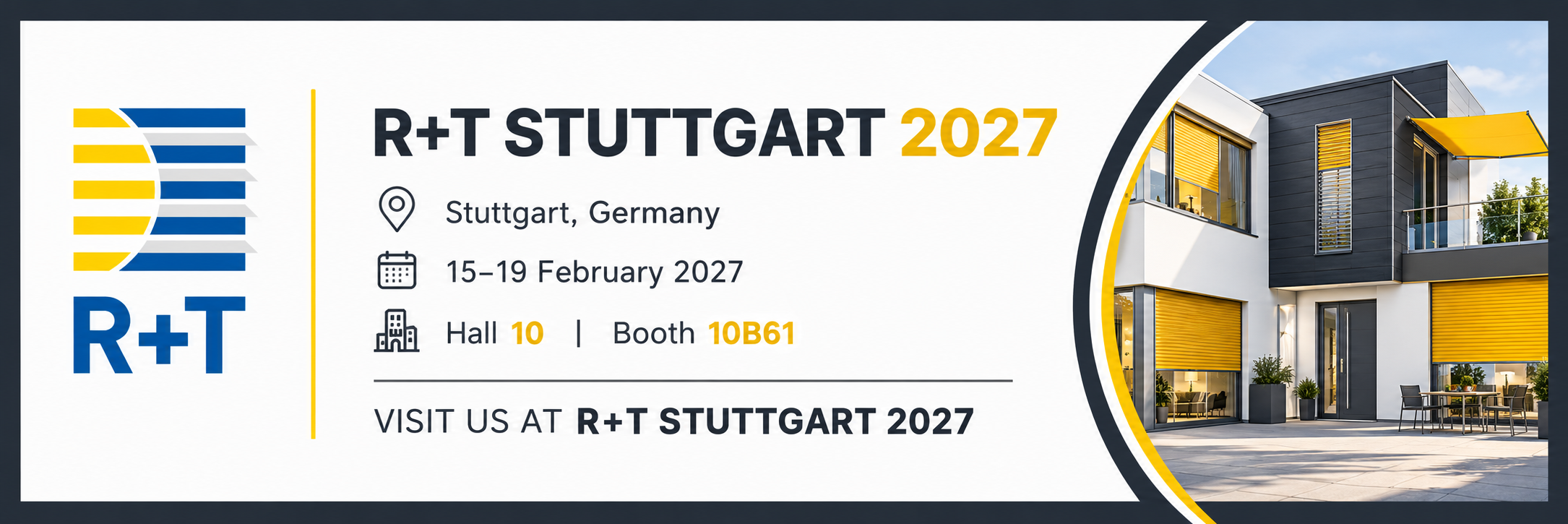 SBR Mühendislik at R+T Stuttgart 2027! 